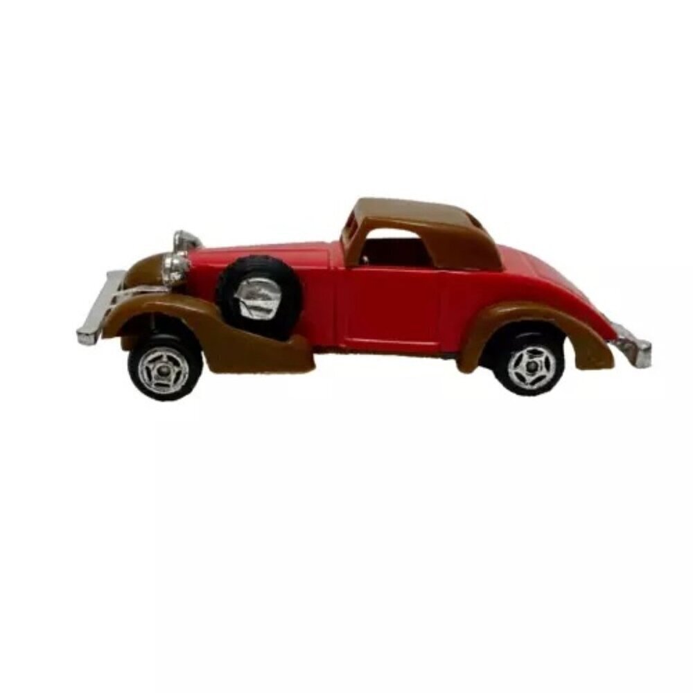 1930's Rolls Royce Playboy Cabrio Red 1:64 Die-cast Model‎ Car Good Vintage